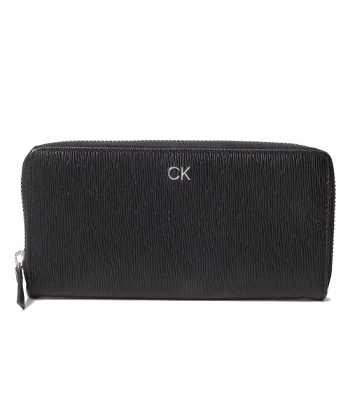 Calvin Klein(カルバンクライン)/【Calvin Klein】カルバンクライン ラウンドファスナー長財布 31CK190004/BLACK