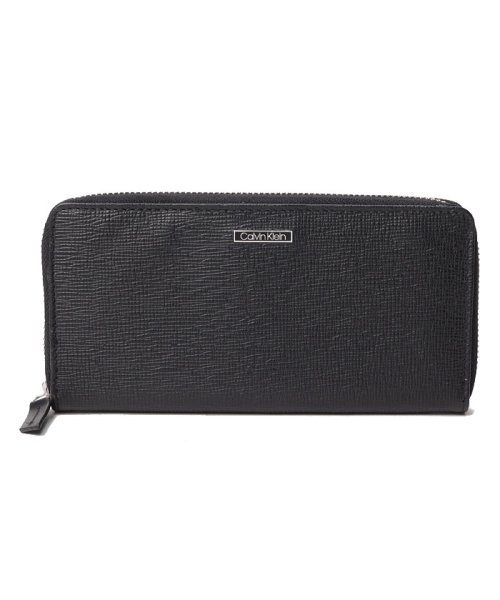 Calvin Klein(カルバンクライン)/【Calvin Klein】カルバンクライン ラウンドファスナー長財布 31CK190006/BLACK