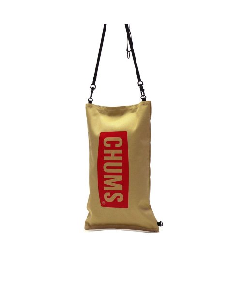 CHUMS(チャムス)/【日本正規品】チャムス CHUMS チャムスロゴボックスティッシュカバー Logo Box Tissue Cover キャンプ 吊り下げ CH60－3101/ベージュ