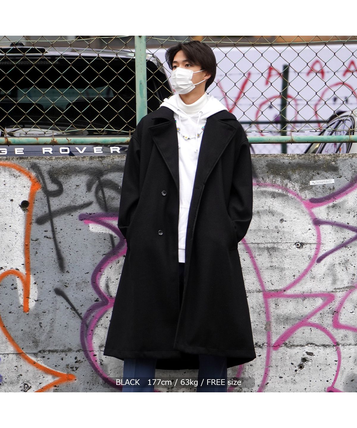 ワンフォークロージング(1111clothing) |チェスターコート メンズ