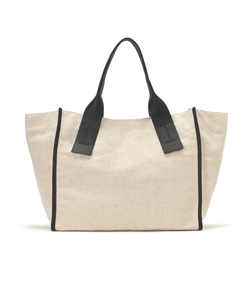 ワイドハンドルキャンバストートバッグ ミラオーウェン Mila Owen Magaseek