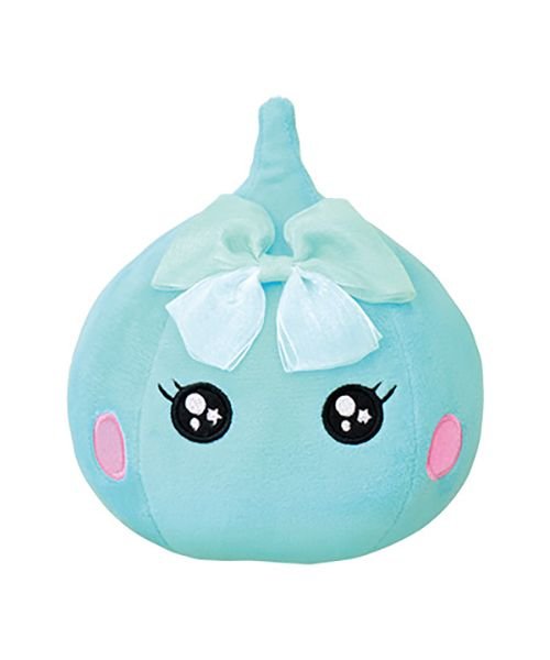 セール 水色 バイカラーリボンほっぺちゃんぬいぐるみ サン宝石 サン宝石 Magaseek