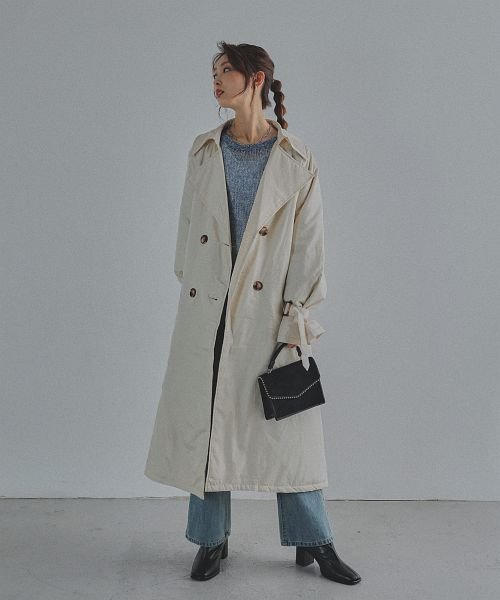 セール ファッションレター Fashion Letter 寒い日も中綿入りトレンチでおしゃれに 中綿 トレンチコート レディース ビッグシルエット キャンディスリーブ ダウンコート ロングコート ガウンコート ペディン Magaseek セール ファッションレター Fashion Letter 寒い日も中綿入りトレンチでおしゃれに 中綿 トレンチコート レディース ビッグシルエット キャンディスリーブ ダウンコート ロングコート ガウンコート ペディン Magaseek