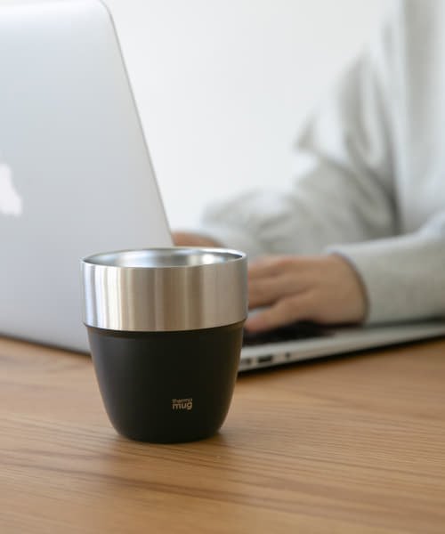 URBAN RESEARCH DOORS(アーバンリサーチドアーズ)/thermo mug　STACKING TUMBLER/BLACK