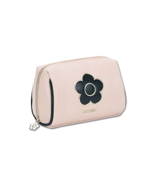 バイカラーポイントデイジー オーバルポーチ マリークヮント Mary Quant Magaseek