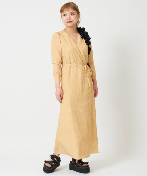 格安即決 カシュクール フラワープリントドレス ワンピース ドレス Medtechae Com