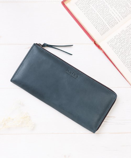 長財布 レディース ウォレット 革 リアルレザー 薄い 使いやすい 人気 ブランド 代 30代 40代 Nafka ナフカ Nfk 706 ナフカ Nafka Magaseek