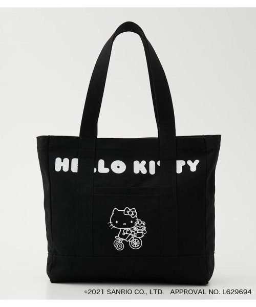 RODEO CROWNS WIDE BOWL(ロデオクラウンズワイドボウル)/HELLO KITTY×RODDY TOTE/BLK