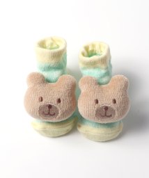 KP BOY/KPBOY(ケーピーボーイ)くまモチーフ付き ベビーソックス(9－13cm)/504428508