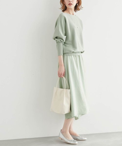 ドッキングドルマンニットワンピース ロペピクニック Rope Picnic Magaseek ドッキングドルマンニットワンピース ロペピクニック Rope Picnic Magaseek