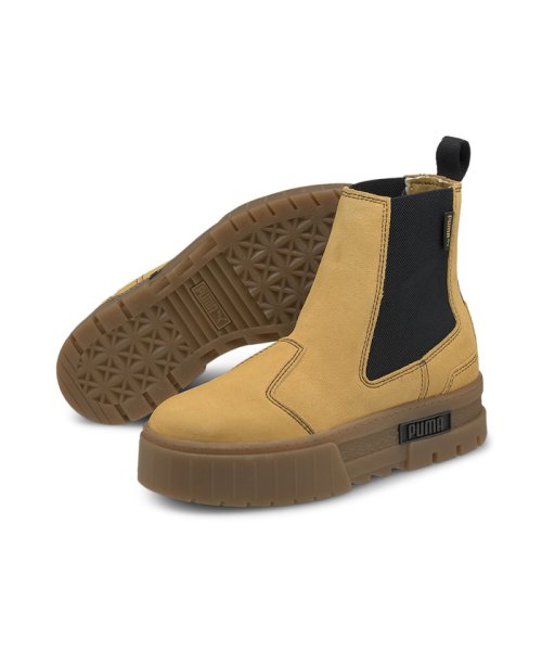 ウィメンズ メイズ チェルシー スウェード ブーツ 24cm