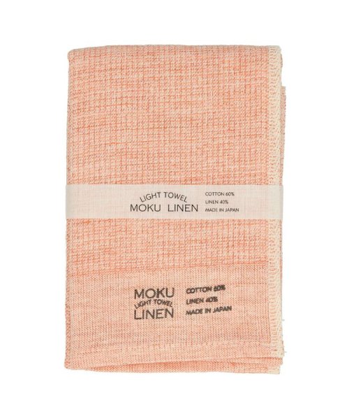 BACKYARD FAMILY(バックヤードファミリー)/MOKU LIGHT TOWEL LINEN Mサイズ/レッド