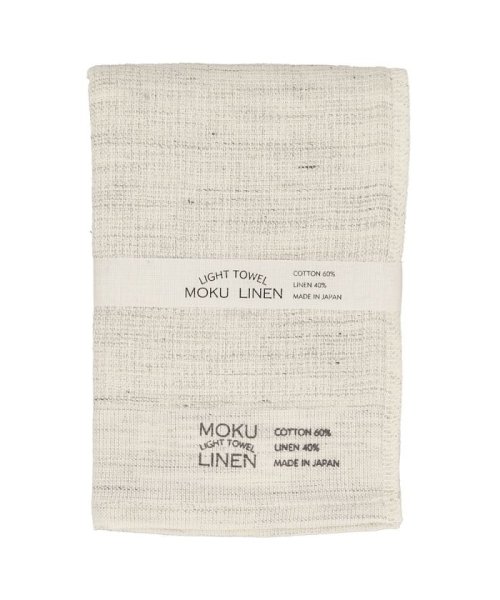 BACKYARD FAMILY(バックヤードファミリー)/MOKU LIGHT TOWEL LINEN Mサイズ/ホワイト