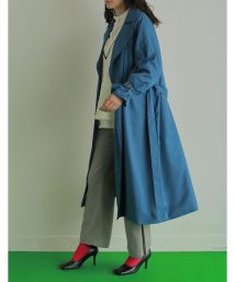 Re:EDIT(リエディ)/[2022S/S COLLECTION][低身長サイズ有][2点セット]レースベスト付き4WAYトレンチコート/ネイビー