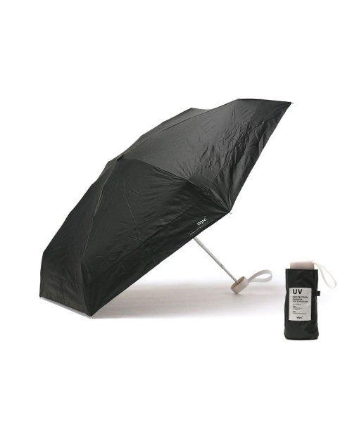 Wpc．(Wpc．)/Wpc. 折りたたみ傘 軽量 晴雨兼用 Wpc ダブリュピーシー 遮光 日傘 雨傘 UPF50 ワールドパーティー 遮光切り継ぎtiny 801－16423/ブラック