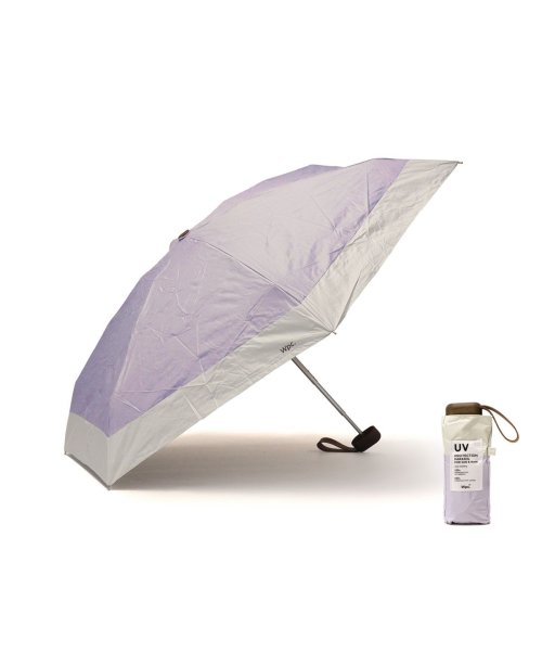 Wpc．(Wpc．)/Wpc. 折りたたみ傘 軽量 晴雨兼用 Wpc ダブリュピーシー 遮光 日傘 雨傘 UPF50 ワールドパーティー 遮光切り継ぎtiny 801－16423/ラベンダー