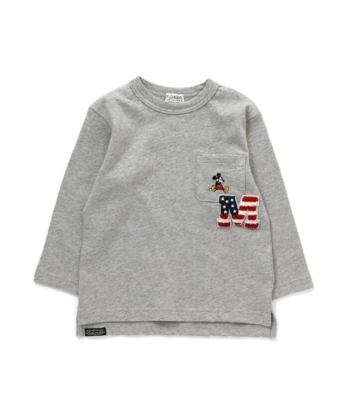 ディズニーキャラクター 長袖tシャツ エフオーキッズ F O Kids Magaseek