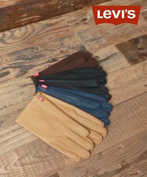 Levi's/リーバイス】 ゴートレザーグローブ/手袋 グローブ ゴート 革