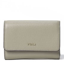 FURLA(フルラ)/【FURLA】フルラ 三つ折り財布 PCZ0UNO B30000 BABYLON S COMPACT WALLET TRIFOLD/グレージュ