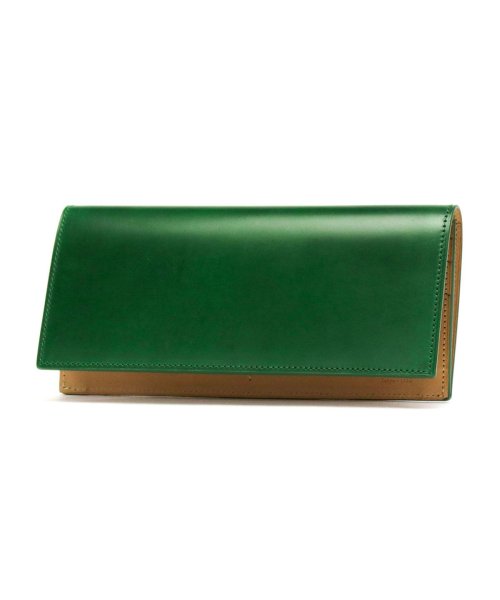 フラソリティ Flathority waterOil Cordovan Long Wallet 水染めオイルコードバン長財布 かぶせ 本革 日本製 FM－701 