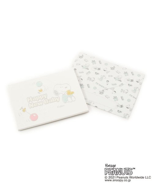 Snoopy ベビーカード 箔線ベビー ワンズテラス One Sterrace Magaseek