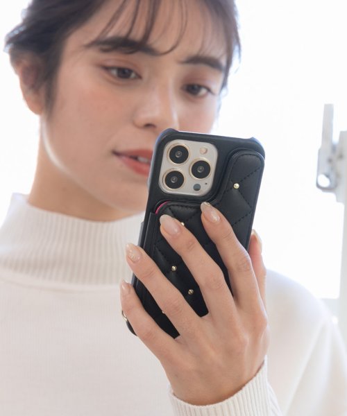 Iphone13 ケース Iphone13pro ケース ブランド セシルマクビー Cecilmcbee キルティング 背面ケース Iphoneケース スマホケ エムファクトリー Mーfactory Magaseek Iphone13 ケース Iphone13pro ケース ブランド セシルマクビー Cecilmcbee キルティング 背面ケース Iphoneケース スマホケ エムファクトリー Mーfactory Magaseek