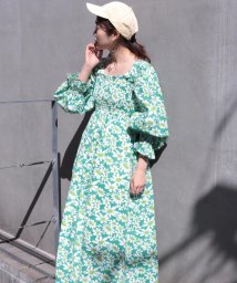 ワンピース 花柄 グリーン カーキ 緑色 のファッション通販 Magaseek ワンピース 花柄 グリーン カーキ 緑色 のファッション通販 Magaseek