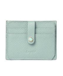UNGRID bag(アングリッド　バッグ)/牛革天然石ブローチ　カード財布/MINT