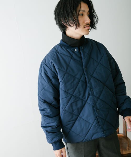 セール 中綿リブ キルティングジャケット アイテムズアーバンリサーチ メンズ Items Urbanresearch Magaseek