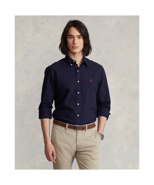 POLO RALPH LAUREN(POLO RALPH LAUREN)/クラシック フィット ガーメントダイド オックスフォード シャツ/410ネイビー