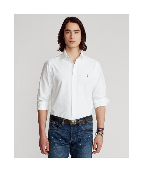 POLO RALPH LAUREN(POLO RALPH LAUREN)/アイコニック オックスフォード シャツ/100ホワイト