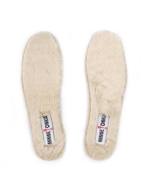 MINNETONKA(ミネトンカ)/ファー インソール【fur insole】/クリーム