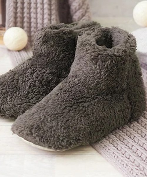 Boa Boots ボアブーツ ルームシューズ スリッパ 暖かい メンズ かかと付き おしゃれ 冬 もこもこ レディース 北欧風 ボア 滑り止め 洗 アルゴトウキョウ Argo Tokyo Magaseek
