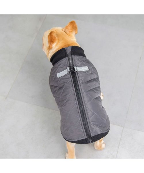 犬服 ペット服 ダウン ベスト リードフック付き 防寒 寒さ対策 冬 可愛い ドッグ 犬用 小型犬 中型犬 クララキッズ Clarah Kids Magaseek
