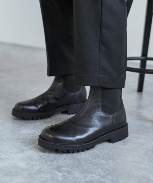 Reproduction Of Found リプロダクション オブ ファウンド サイドゴアブーツ メンズ ミリタリー 本革 牛革 レザー ショート 靴 オフィサ ロッキーモンロー Rocky Monroe Magaseek