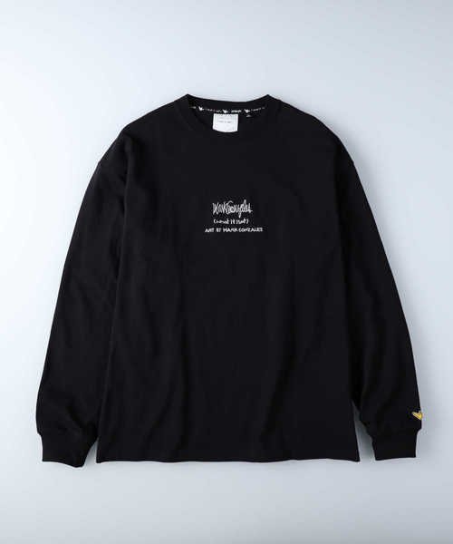 セール ワットイットイズント イラストプリントロングtシャツ Right On Right On Magaseek