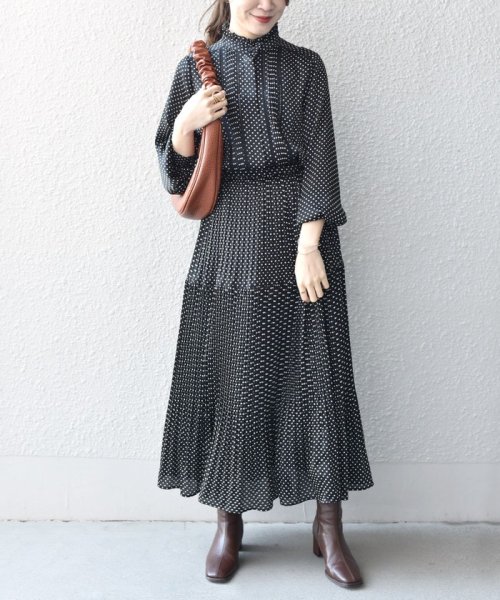 手洗い可能 ドットフリルピンタックワンピース シップス ウィメン Ships Women Magaseek 手洗い可能 ドットフリルピンタックワンピース シップス ウィメン Ships Women Magaseek