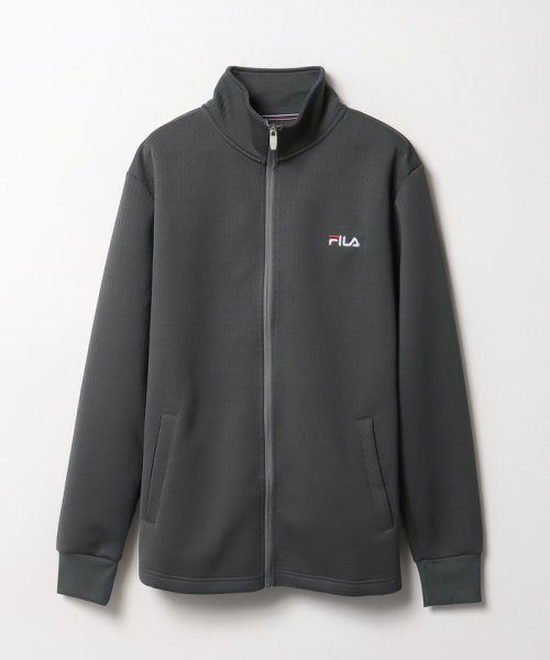 fila(men)(フィラ（メンズ）)/【セットアップ対応商品】【FILA】変形ダンボール　ジャケット/チャコールグレー