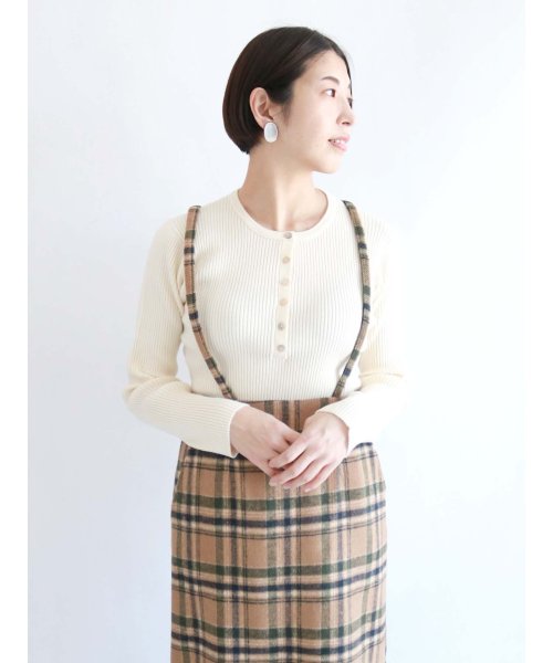 セール Lugnoncure ヘンリーネックニット テチチ Te Chichi Magaseek