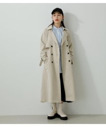 AZUL by moussy(アズールバイマウジー)/SPRING TRENCH COAT/BEG
