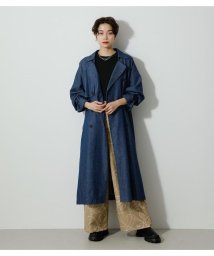 AZUL by moussy(アズールバイマウジー)/SPRING TRENCH COAT/BLU