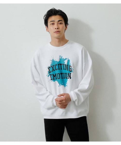 AZUL by moussy(アズールバイマウジー)/EXCITING EMOTION PULLOVER/WHT