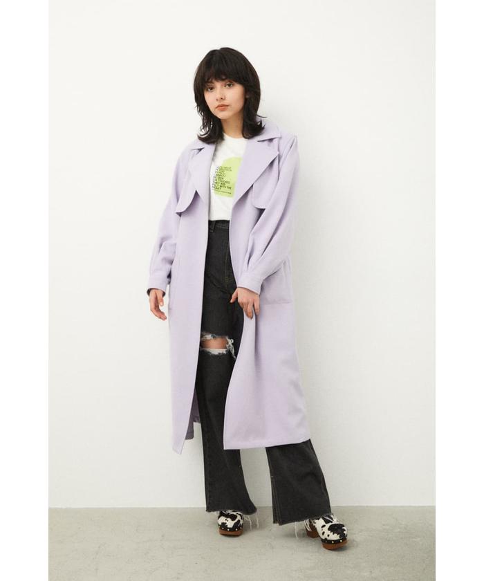 LAGUA GEM ラグアジェム　 SIMPLY OVER LONG COAT