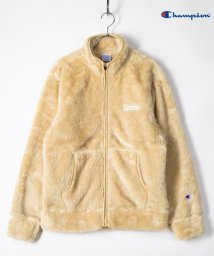 CHAMPION(チャンピオン)/【Champion】　チャンピオン　シェルパフリース　スタンドジップアップジャケット　消臭/抗菌/防臭/ベージュ