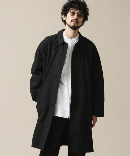 セール ナノ ユニバース Nano Universe True Cottonスプリットラグランステンカラーコート Magaseek