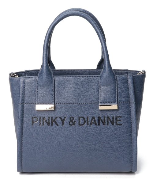 Pinky&Dianne(BAG)(ピンキーアンドダイアン（バッグ＆ウォレット）)/プレスペイク/ネイビー