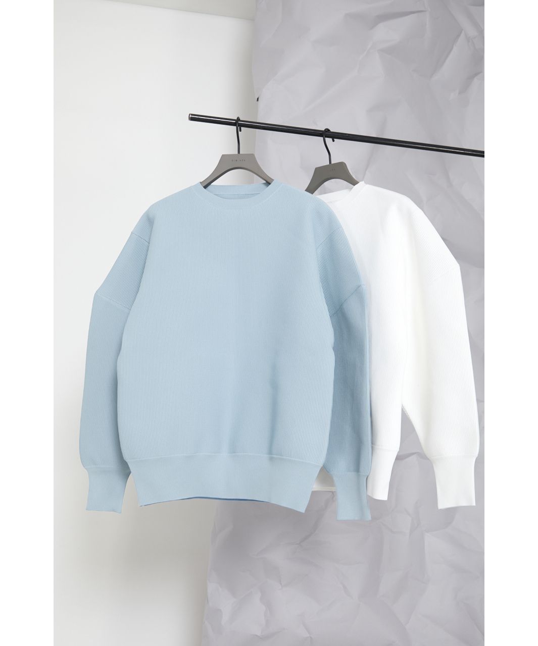 Power shoulder design knit(504478629) | リムアーク(RIM.ARK) - MAGASEEK