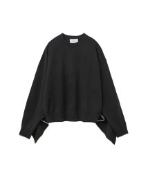 CLANE/【TVドラマ着用】BACK FRILL LINE KNIT/504483407