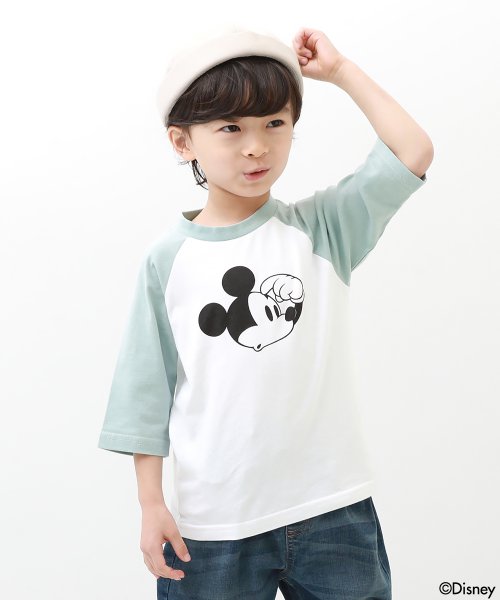 セール ディズニー ミッキー 7分袖tシャツ デビロック Devirock Magaseek