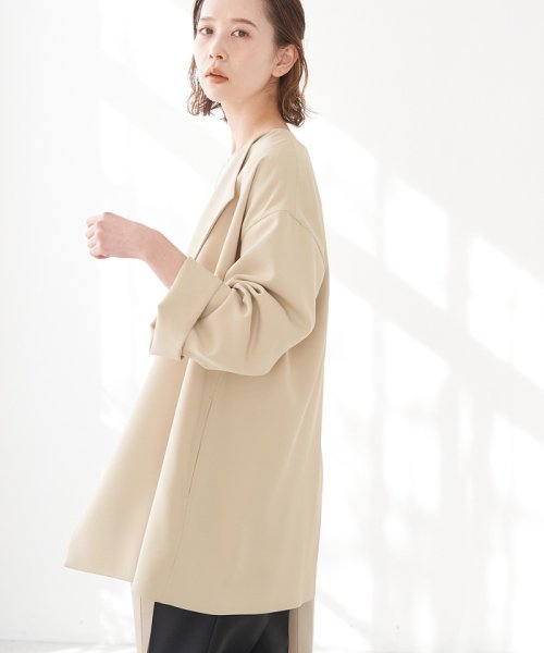 セール 非フッ素撥水 Uvカット ドライギャバノーカラーコート スプリングコート ロペピクニック Rope Picnic Magaseek